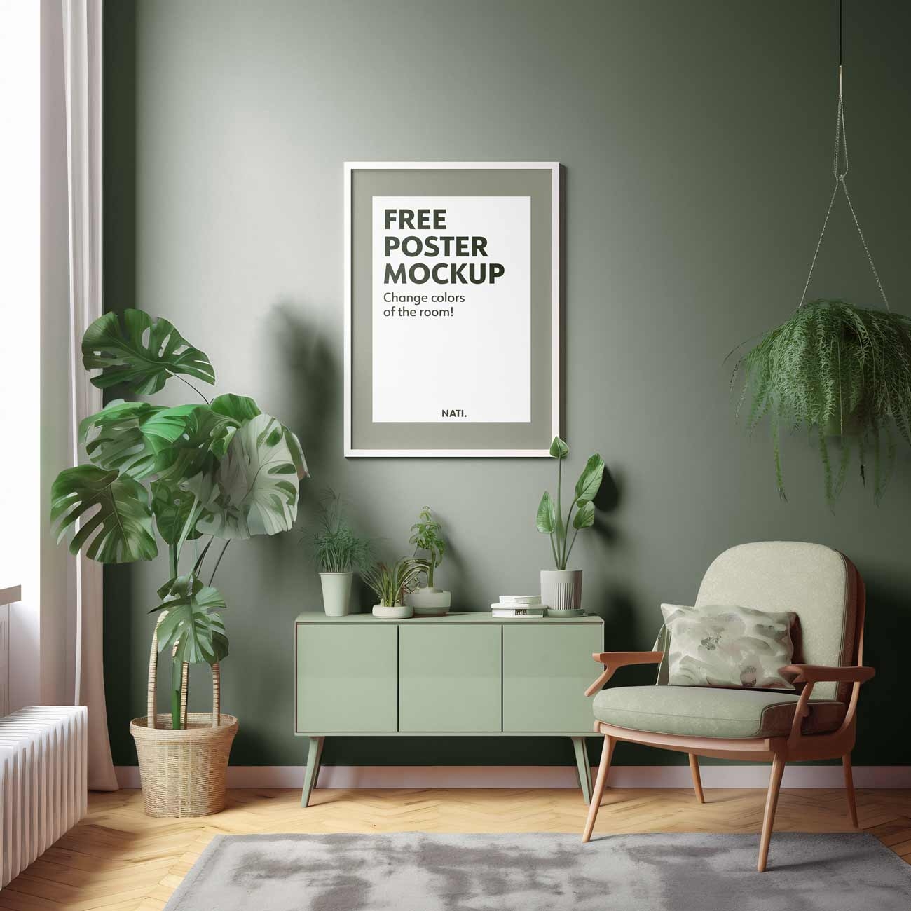 Room mockup deals psd